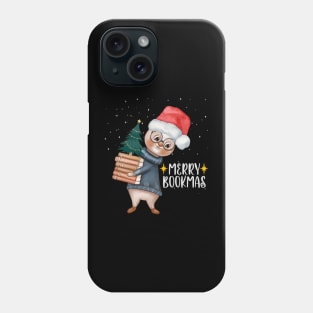 Merry bookmas Phone Case