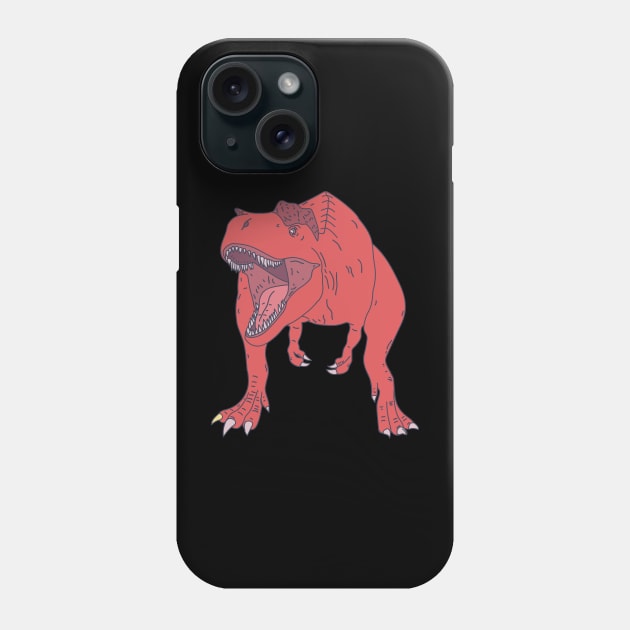 Albertosaurus - Extinct Fossil - Bipedal Predator Phone Case by DeWinnes