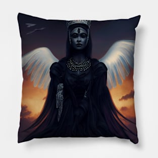 Talia, Queen of the Night Pillow