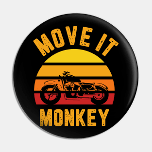 Biker Motorcycle Vinatge retro Pin