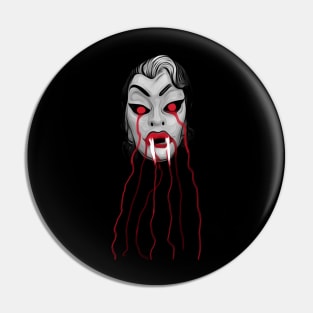 Vampire Woman Pin