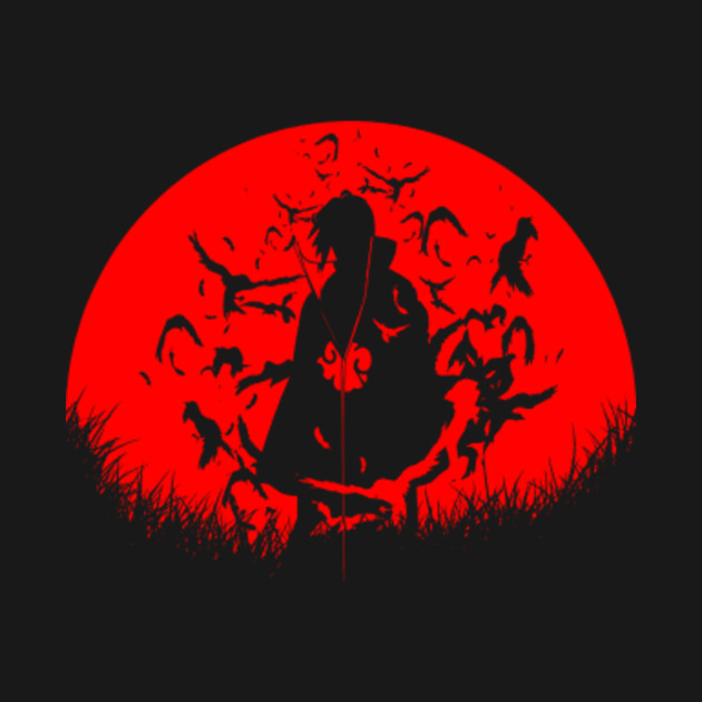 picture of male symbol female and Itachi T  TeePublic Moon Red  Naruto    Shirt