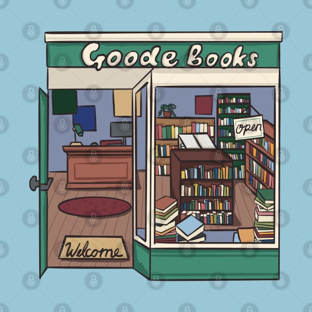 Goode Books Bookstore by danyellysdoodles