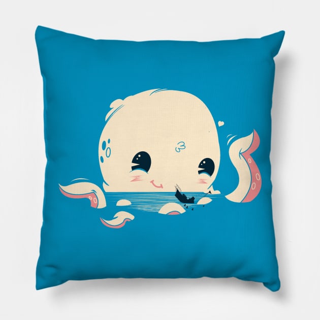 Adorable Octopus Battle Pillow by ryderdoty