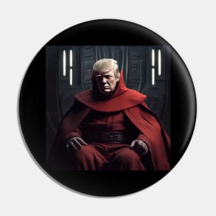 Trump in red clothing, destroyer Pin