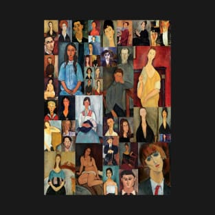 Modigliani Collage T-Shirt