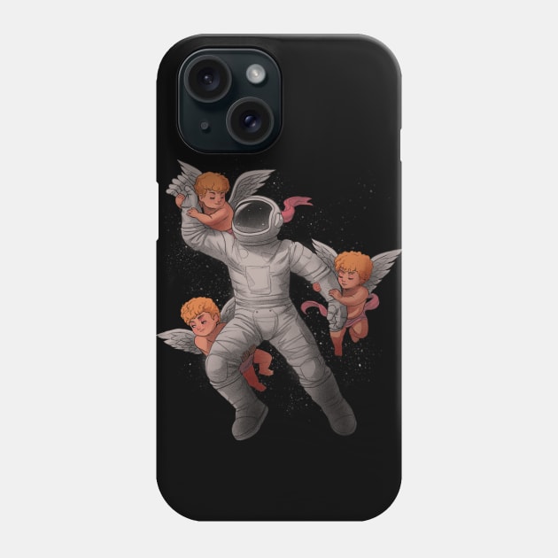 Cherubs Astronaut by Tobe Fonseca Phone Case by Tobe_Fonseca