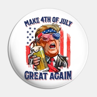 4th Of July Trump Make 4th Of July Great Again.. Pin