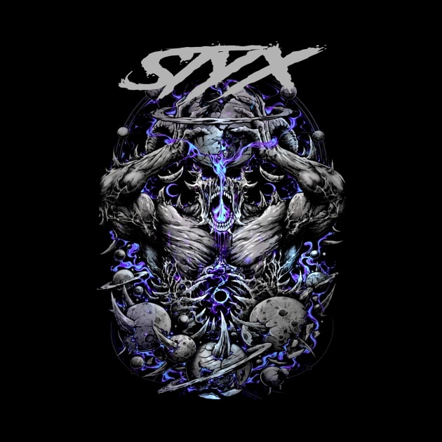 STYX BAND MERCHANDISE by Rons Frogss