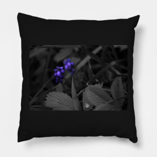 A Hint of Violet Pillow