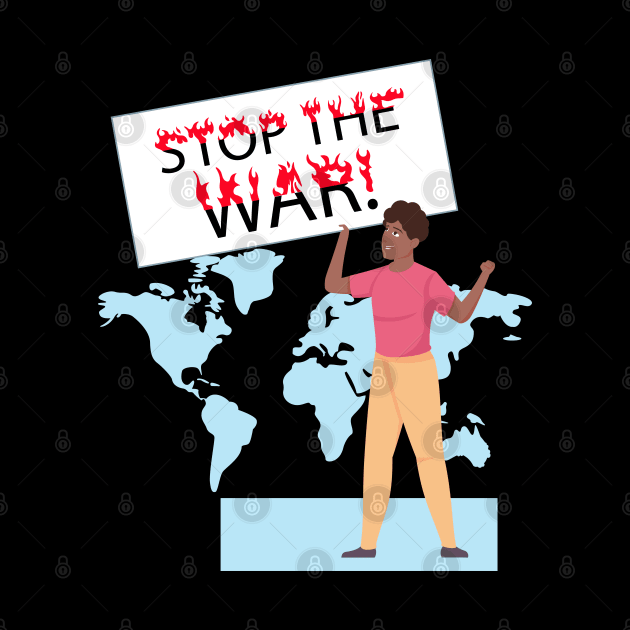 Stop the war! by CatCoconut-Art