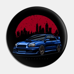 Subie in the city Pin