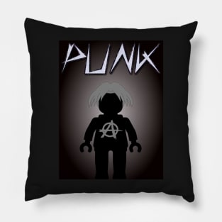 Punk Guitarist Minifig, Customize My Minifig Pillow