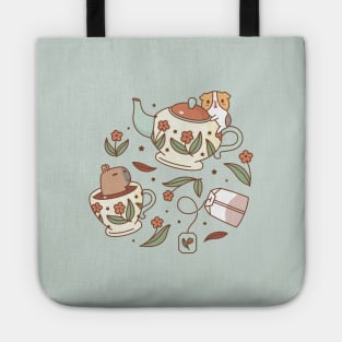 Bubu and Moonch, tea party Tote