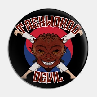 Taekwondo Devil Pin