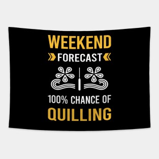 Weekend Forecast Quilling Tapestry