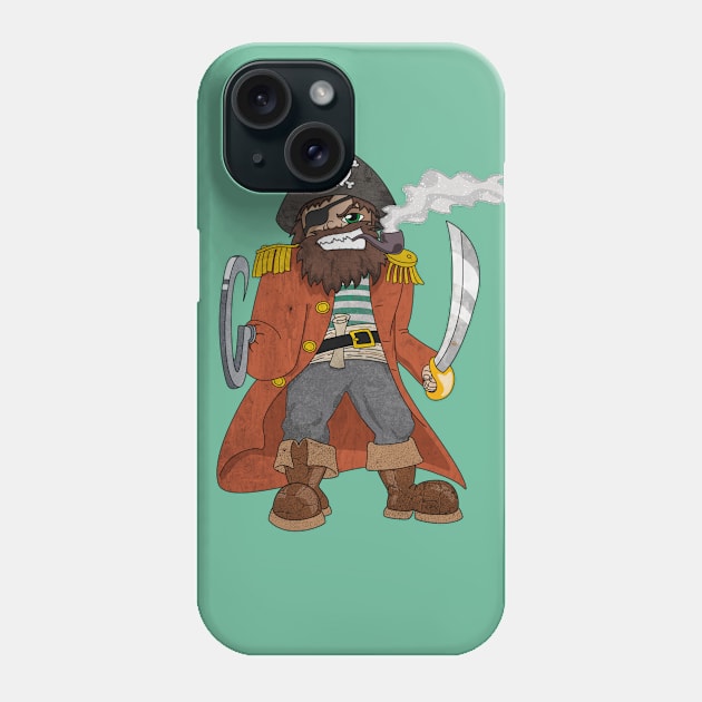 Pirate Phone Case by MarceloMoretti90