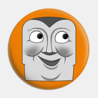 Terence happy face Pin