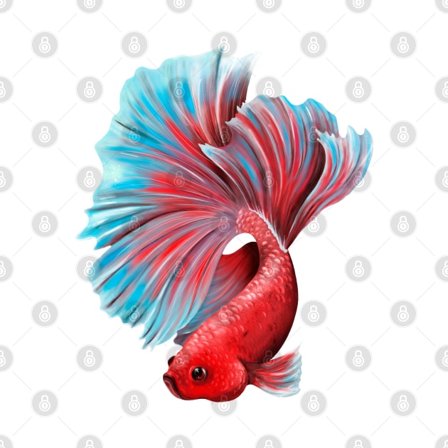 Fighting fish by Maison de Kitsch