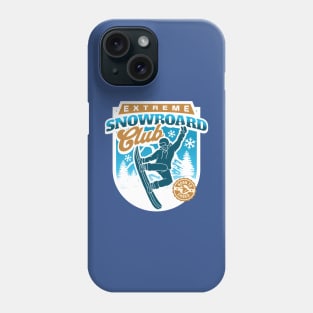 Extreme Snowboard Club Phone Case