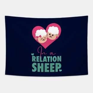 Romantic Sheep Couple | Valentine's Day | Gift Ideas Tapestry