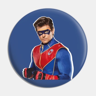 Captain Man Vintage Pin