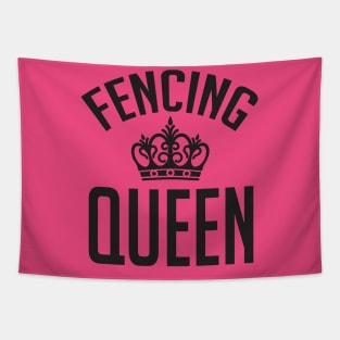 Fencing Queen Tapestry