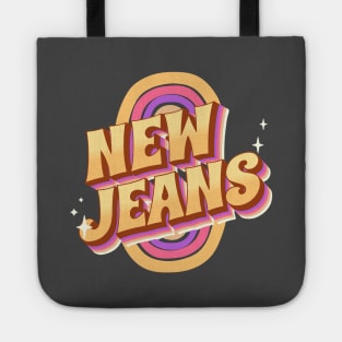 New jeans ADOR typography Morcaworks Tote