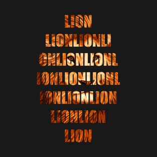 Lion word T-Shirt