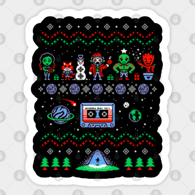 guardians of the galaxy christmas sweater