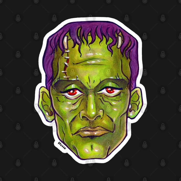 Frankenstein's Monster by  Erica Hesse