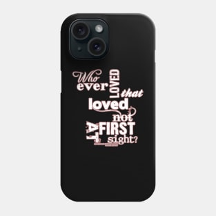 Christopher Marlowe Hero & Leander Love Quote Phone Case