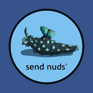 Send nuds' (blue) T-Shirt