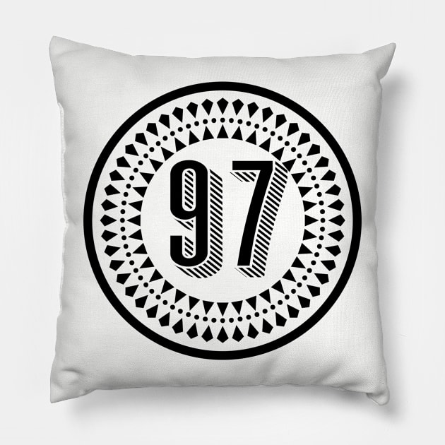 Born in 97 Pillow by -f-e-l-i-x-x-