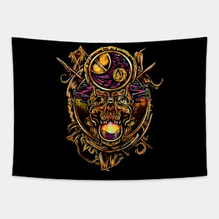 COSMIC SKULL Tapestry