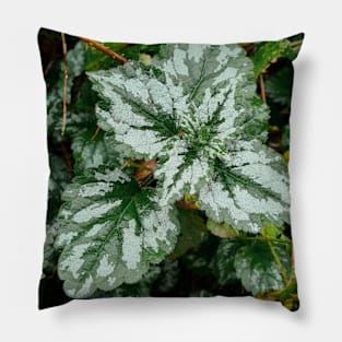 Nettle in the woods Pillow