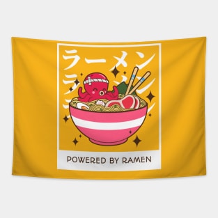 Powered by ramen Tapestry