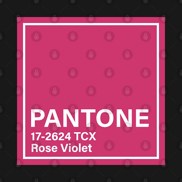 PANTONE 17-2624 TCX Rose Violet by princessmi-com