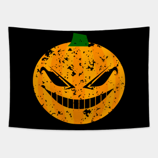 Evil Pumpkin Tapestry