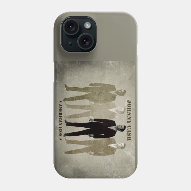 Johnny Cash Phone Case by PLAYDIGITAL2020