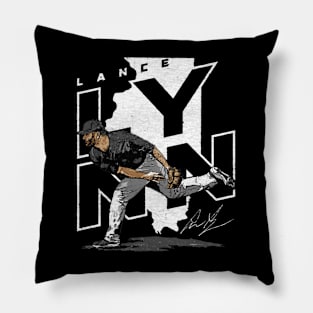 lance lynn player map Pillow