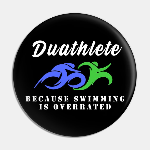 Athlete Duathlon Pin by TriHarder12