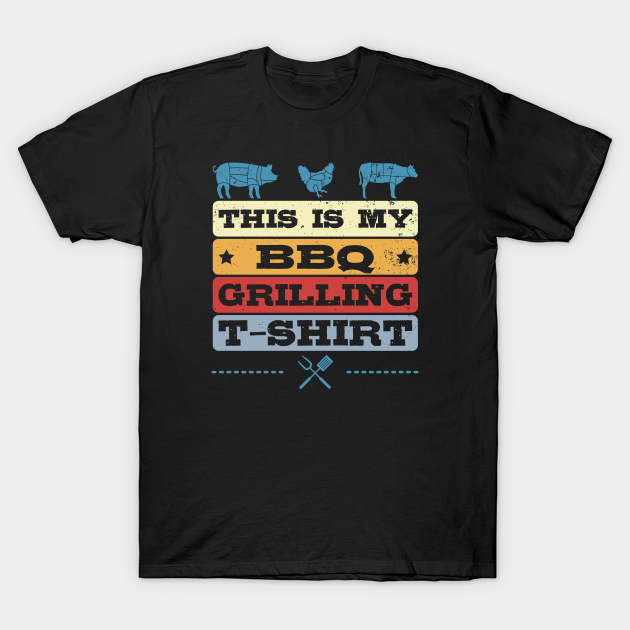 This Is My BBQ Grilling - Meat Smoking - T-Shirt