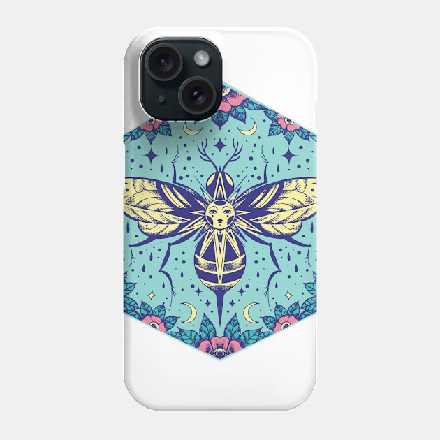 Magical honeybee Phone Case by Paolavk