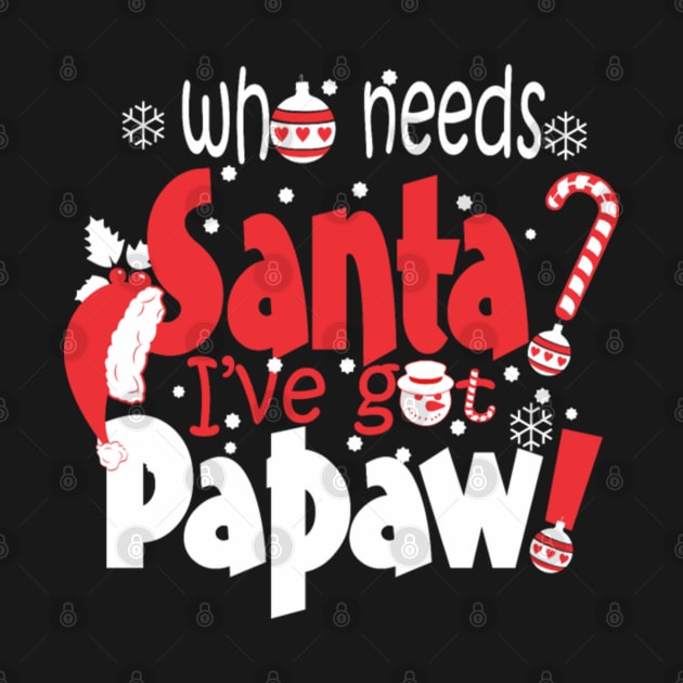 Santa Papaw Ugly Christmas Sweater Gifts For Family by uglygiftideas