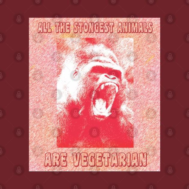 All the strongest animals are VEGETARIAN by GourangaStore