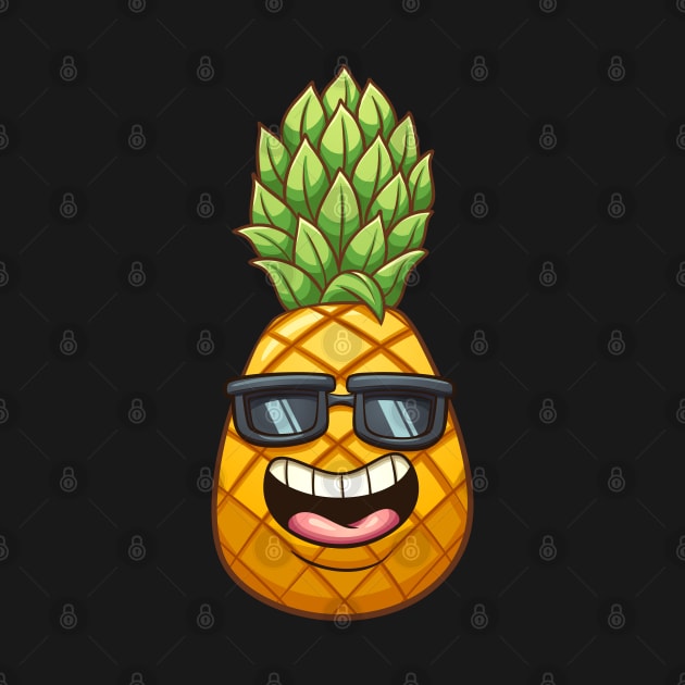 Cool pineapple by memoangeles