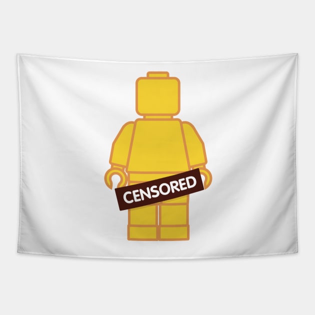 CENSORED! (Male) Tapestry by TheGingerBrick