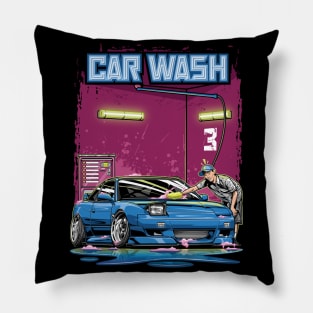 Happy 180sx - Car Wash Pillow