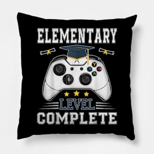 Elementary Level Complete Gamer Of 2024 Graduation Pillow